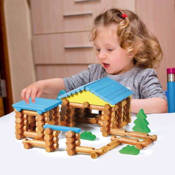 240PCS Creative Construction Engineering Top Blocks Game Kit - 图片 2