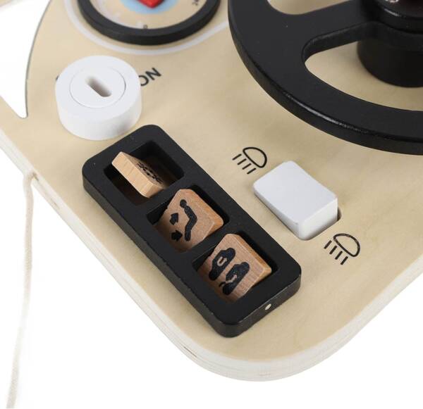 Kids Steering Wheel Toy Busy Board Toddler Sensory Activity - 图片 6